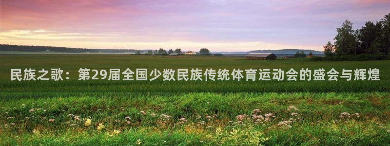 3377体育官网下载平台注册流程视频：民族之歌：第29届全国